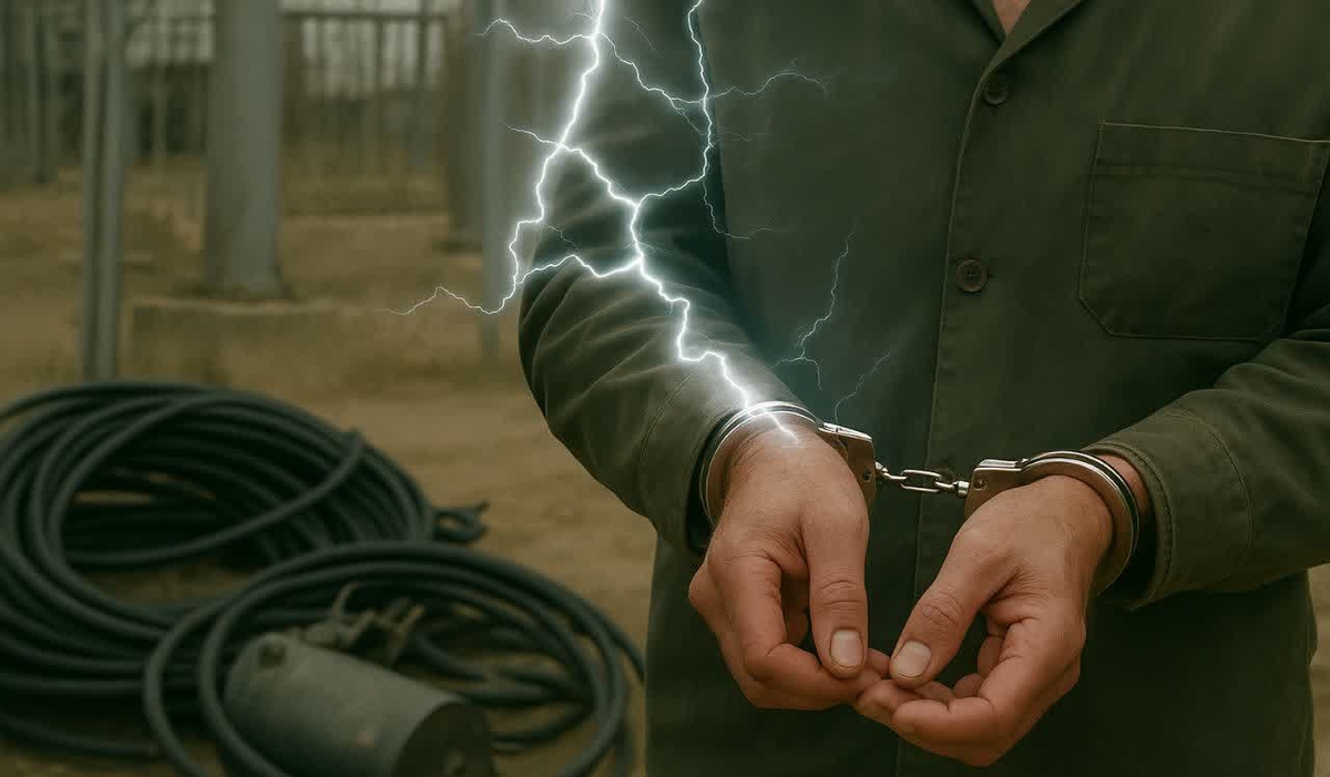 برق، سارقی را در سمنان گرفت