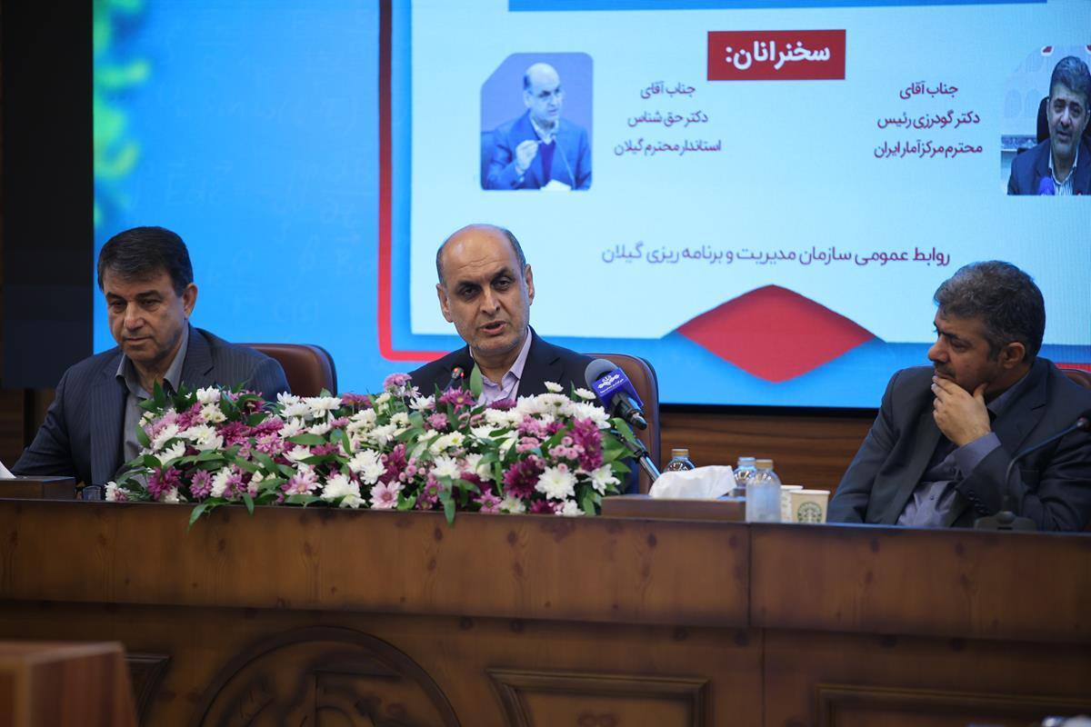 استاندار گیلان : تصمیم‌سازی بدون آمار دقیق، قطار توسعه گیلان را از ریل خارج می‌کند