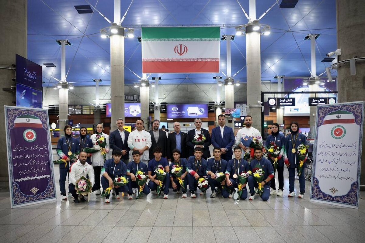 بازگشت تعدادی از ورزشکاران ایران اعزامی به بازی های آسیایی بحرین به کشور