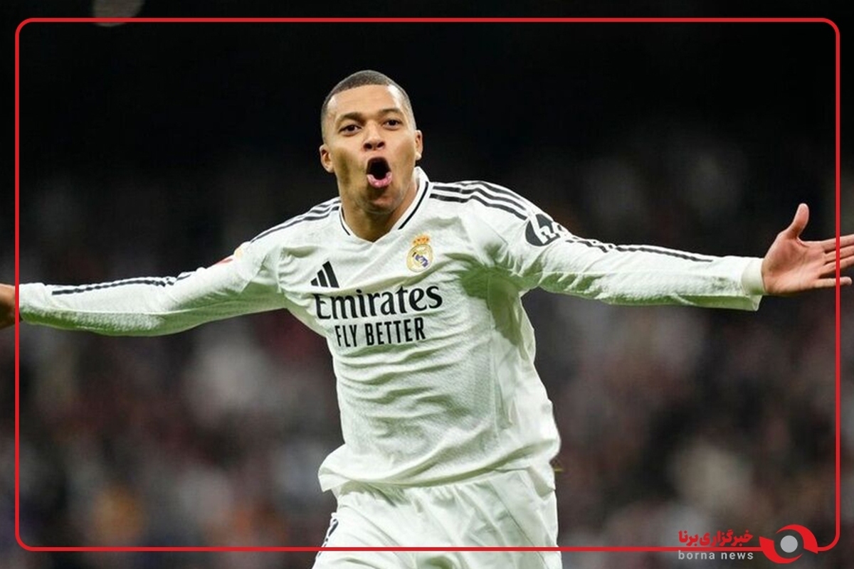 گل اول رئال مادرید توسط امباپه دقیقه ۲۲