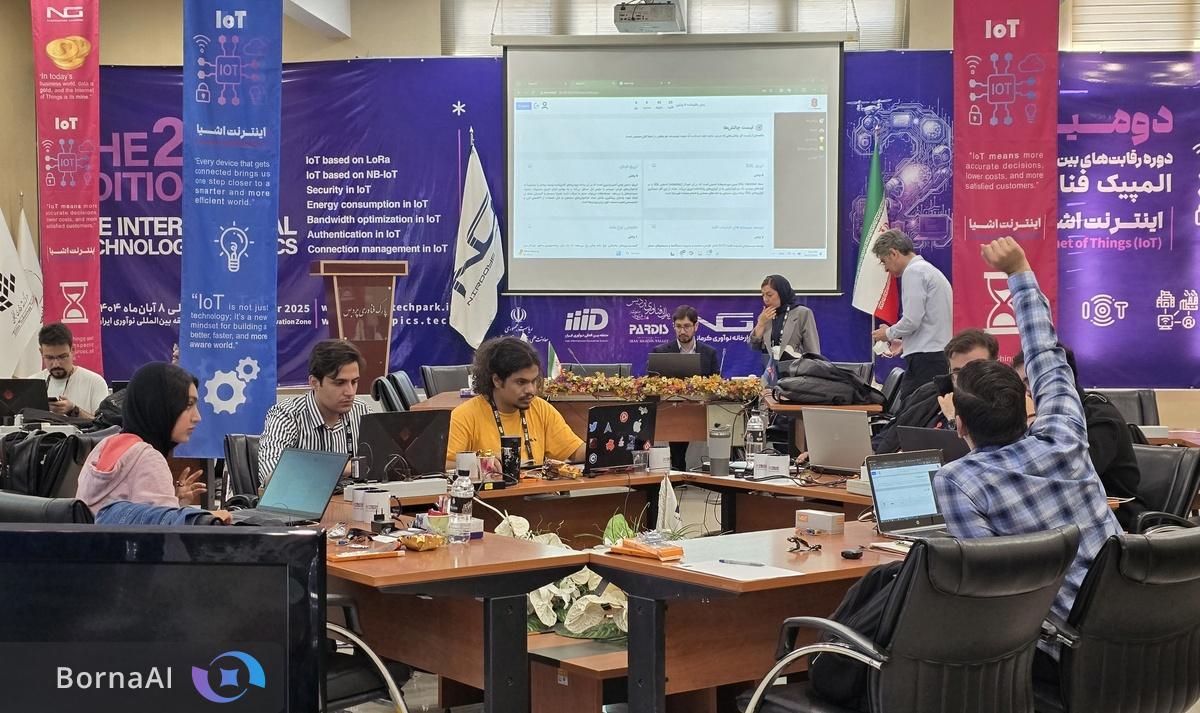 جدال نفس‌گیر نوابغ اینترنت اشیا در فینال المپیک فناوری