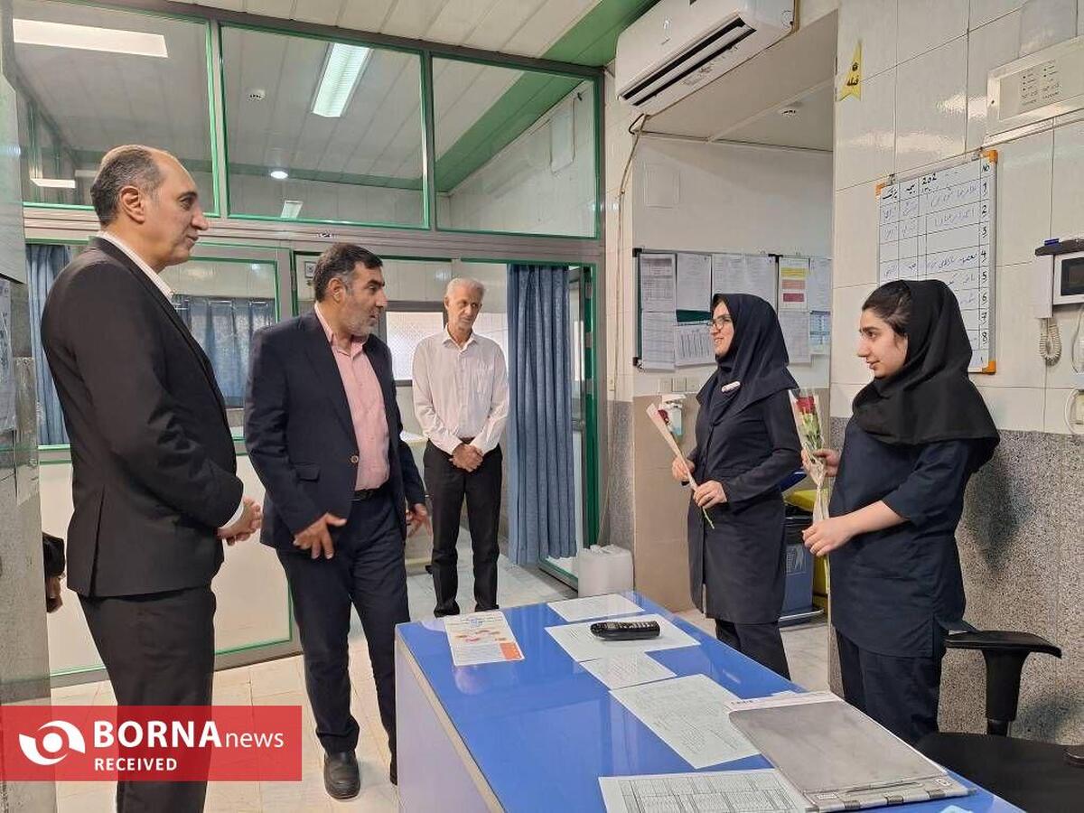 تقدیر  پرستاران از سوی مدیرکل ورزش و جوان استان تهران