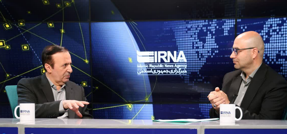 حضور استاندار قزوین در دفتر خبرگزاری جمهوری اسلامی در تهران