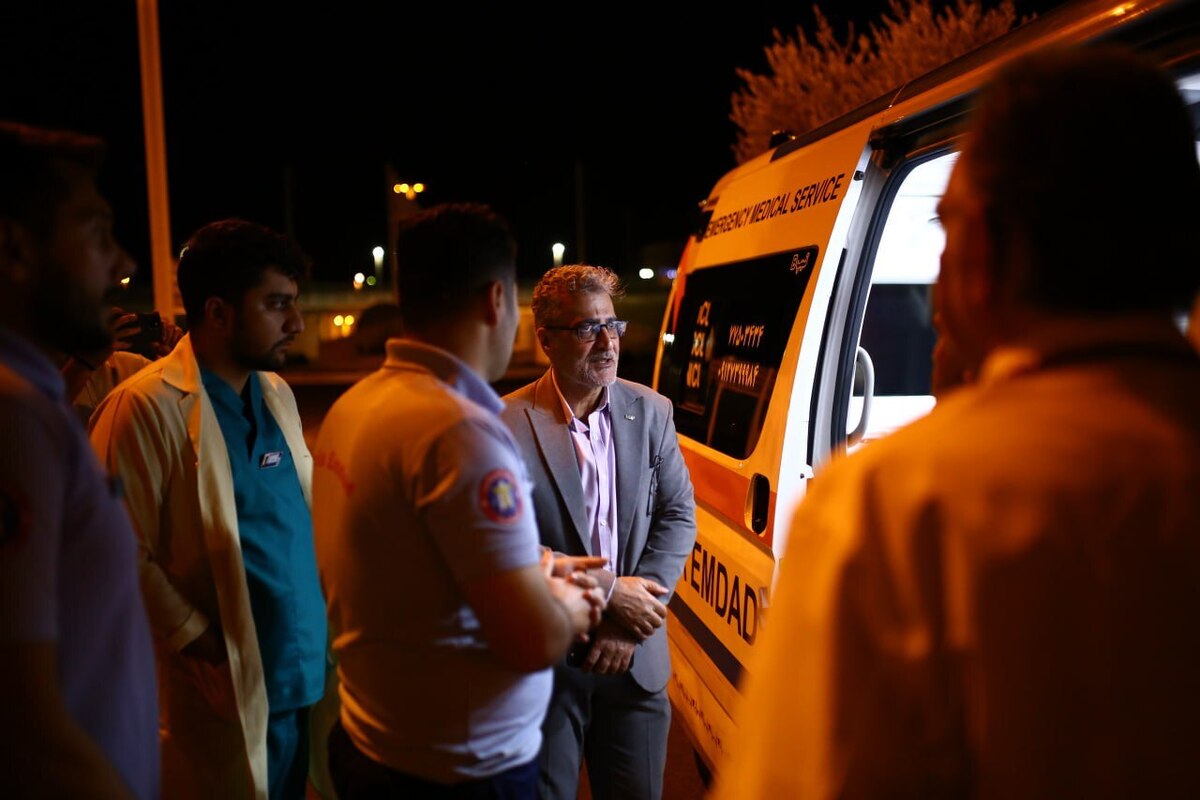 صابر کاظمی به ایران منتقل شد/ ادامه روند درمان ستاره والیبال در تهران