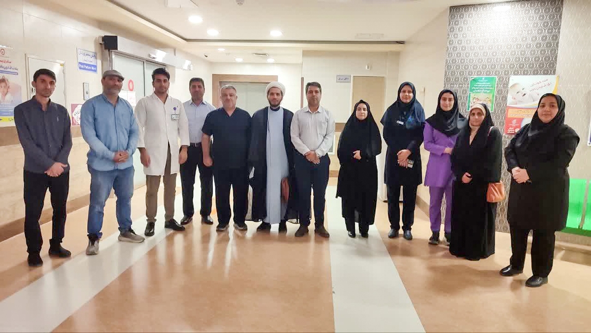 تجلیل از پرستاران بیمارستان قائم بوشهر با حضور گروه‌های مردم‌نهاد