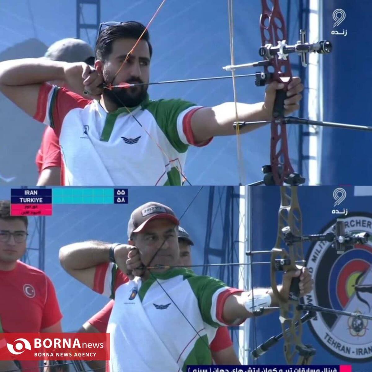 کمانداران البرز ۴ نشان نقره مسابقات جهانی نظامیان را درو کردند