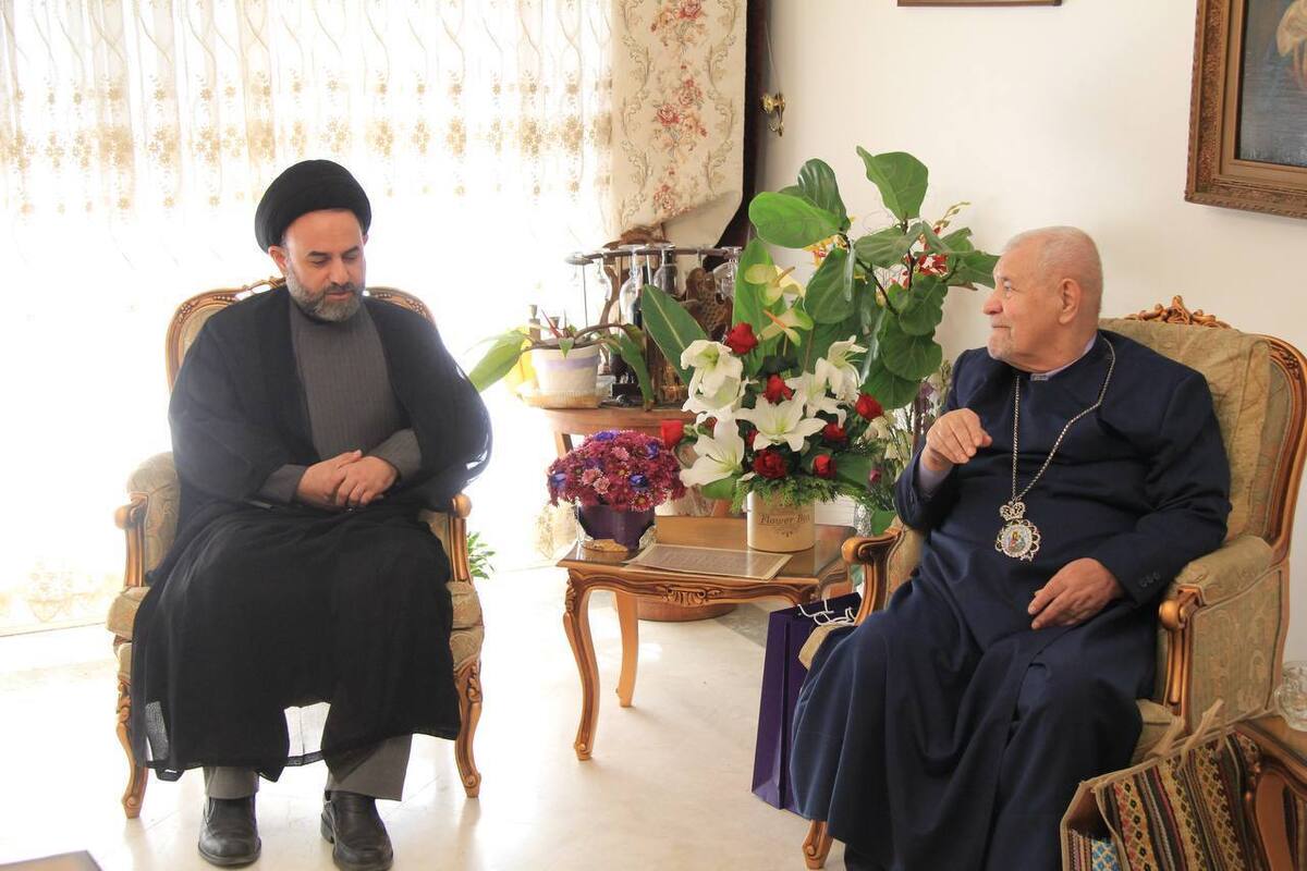 دعوت از اسقف اعظم سرکیسیان برای حضور در آیین افتتاح ایستگاه «مریم مقدس»