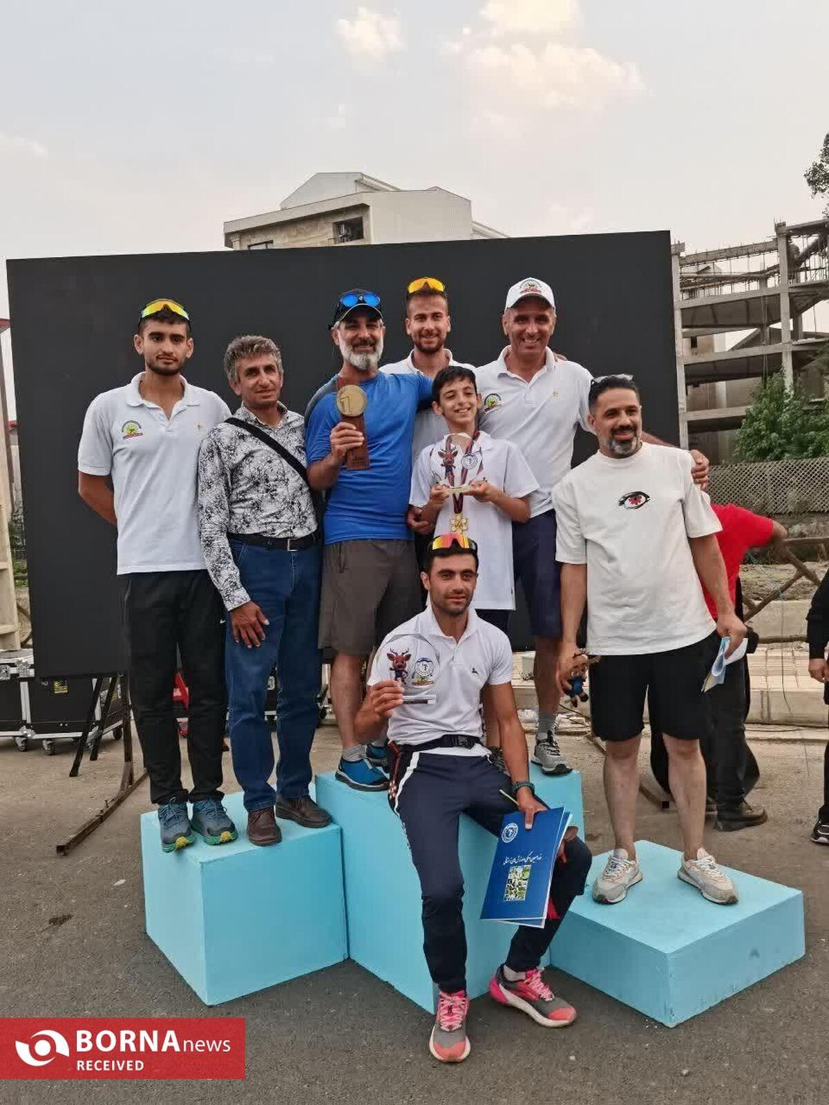 مدال‌های رنگارنگ شمشکی‌ها در لیگ رولر اسکی کشور  