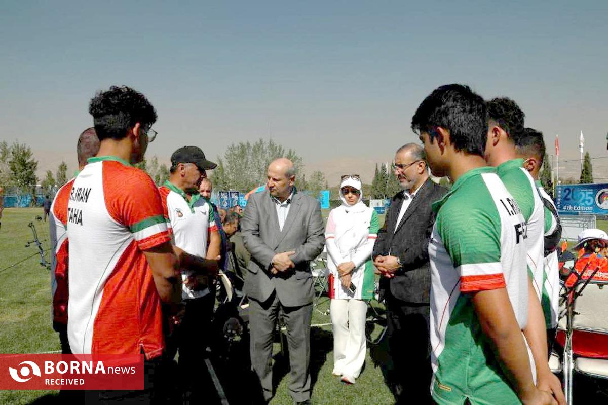 تهران قهرمان مسابقات تیراندازی با کمان ارتش‌های جهان