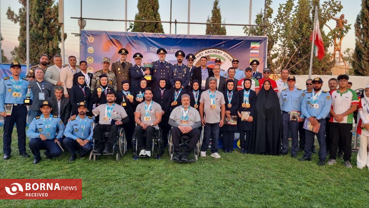 تهران قهرمان مسابقات تیراندازی با کمان ارتشهای جهان