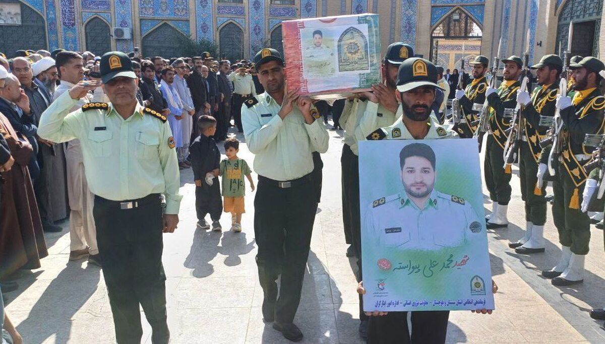 پیکر شهید مدافع امنیت در زابل تشییع شد