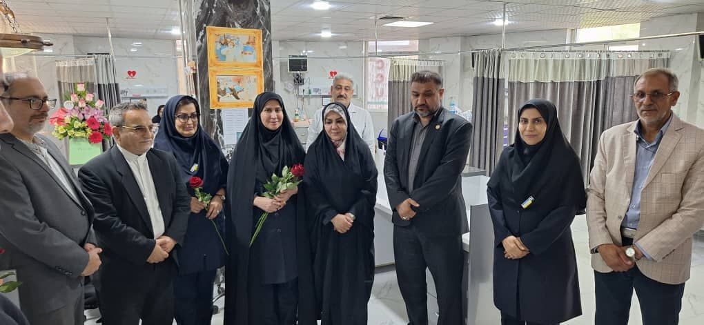 تجلیل معاون سیاسی اجتماعی استاندار خوزستان از پرستاران