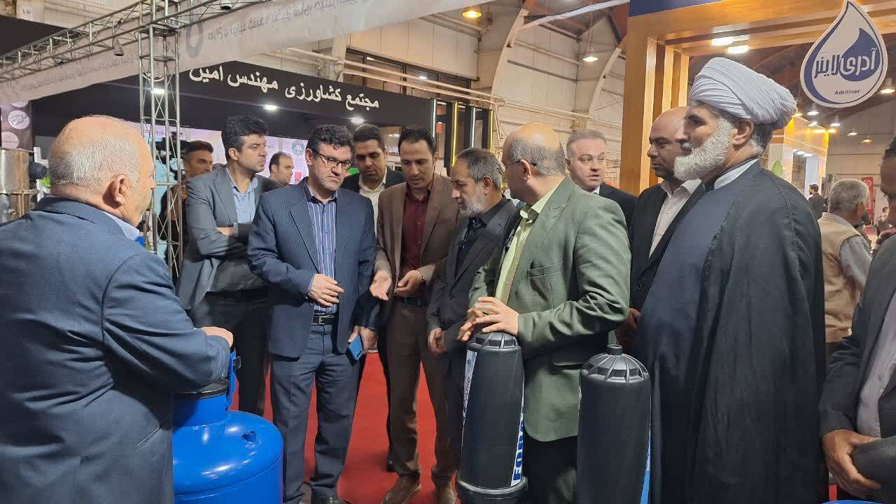 شانزدهمین نمایشگاه تخصصی کشاورزی در قزوین گشایش یافت 