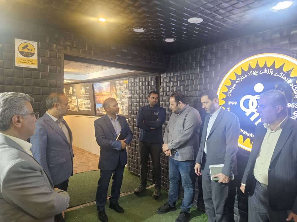 بازدید رئیس مرکز حراست وزارت ورزش و جوانان از ورزشگاه نقشجهان اصفهان بازدید رئیس مرکز حراست وزارت ورزش و جوانان از ورزشگاه نقشجهان اصفهان