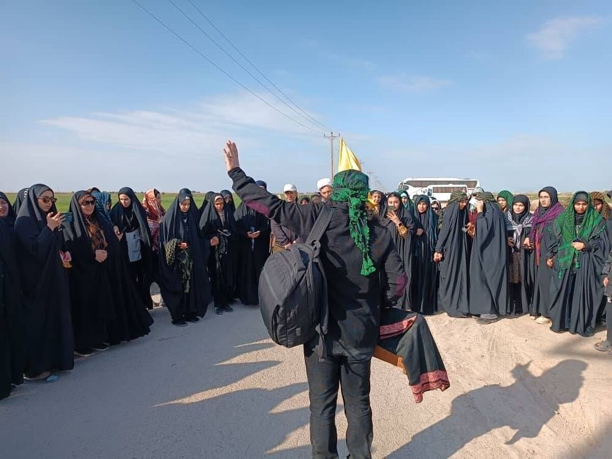 سفر ۱۵۰ دانش‌آموز خمینی از کلاس درس تا خاک پاک شهیدان