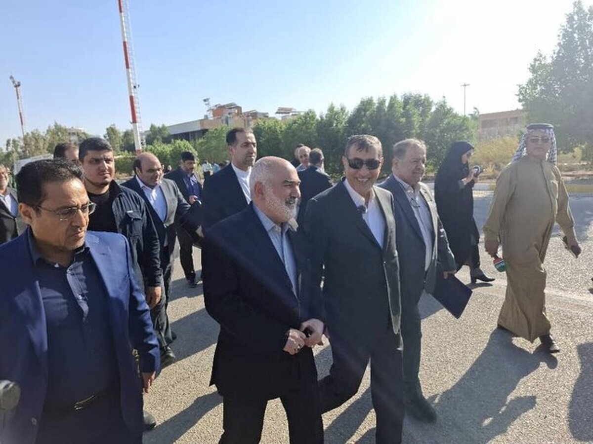 بازدید معاون اجرایی رئیس‌جمهور از شرکت توسعه نیشکر و افتتاح نیروگاه جدید در خوزستان