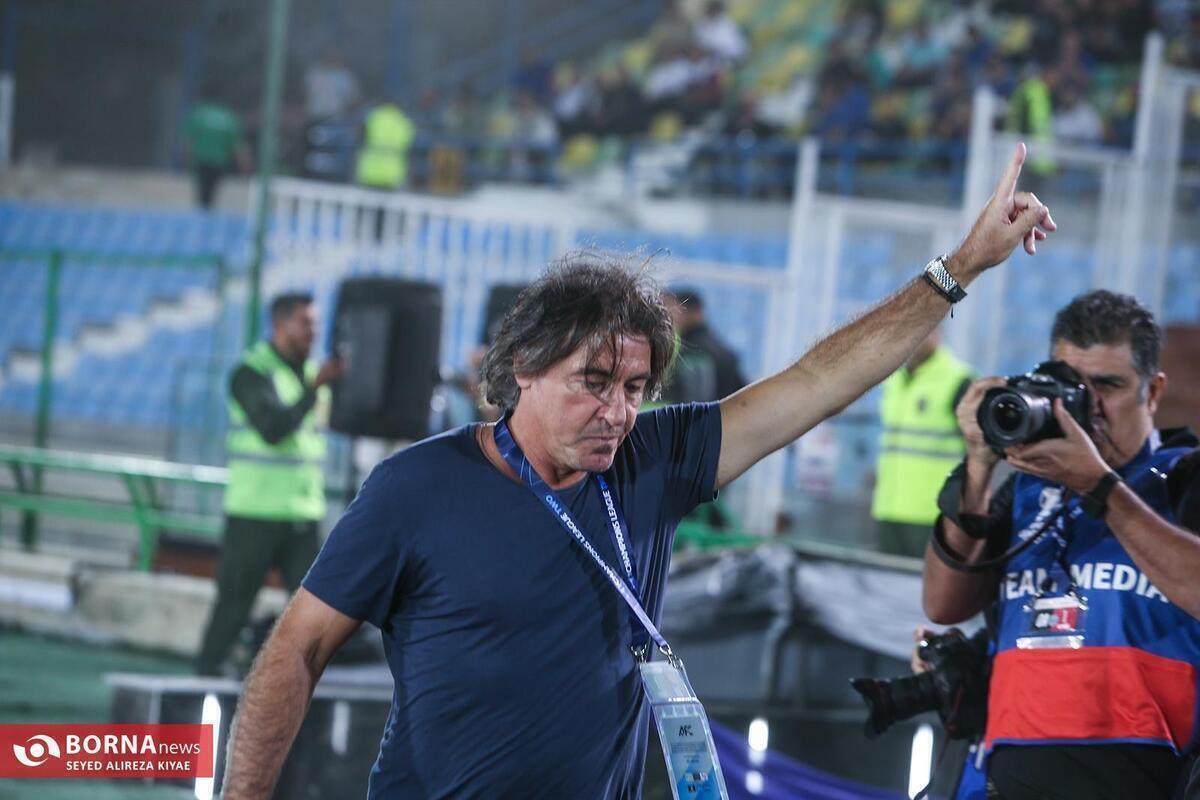 ساپینتو: به تیمم افتخار می‌کنم، عالی بودیم/ وریا غفوری شاید روزی سرمربی استقلال شود