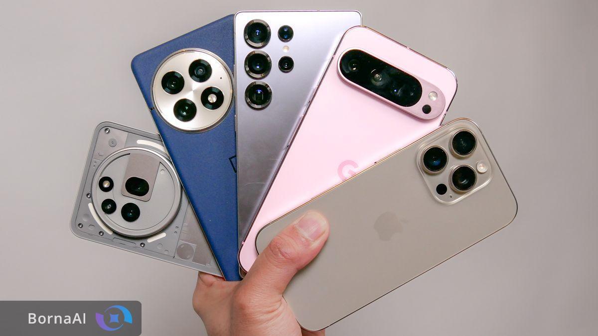 برترین گوشی‌های هوشمند ۲۰۲۵ از نگاه گراک