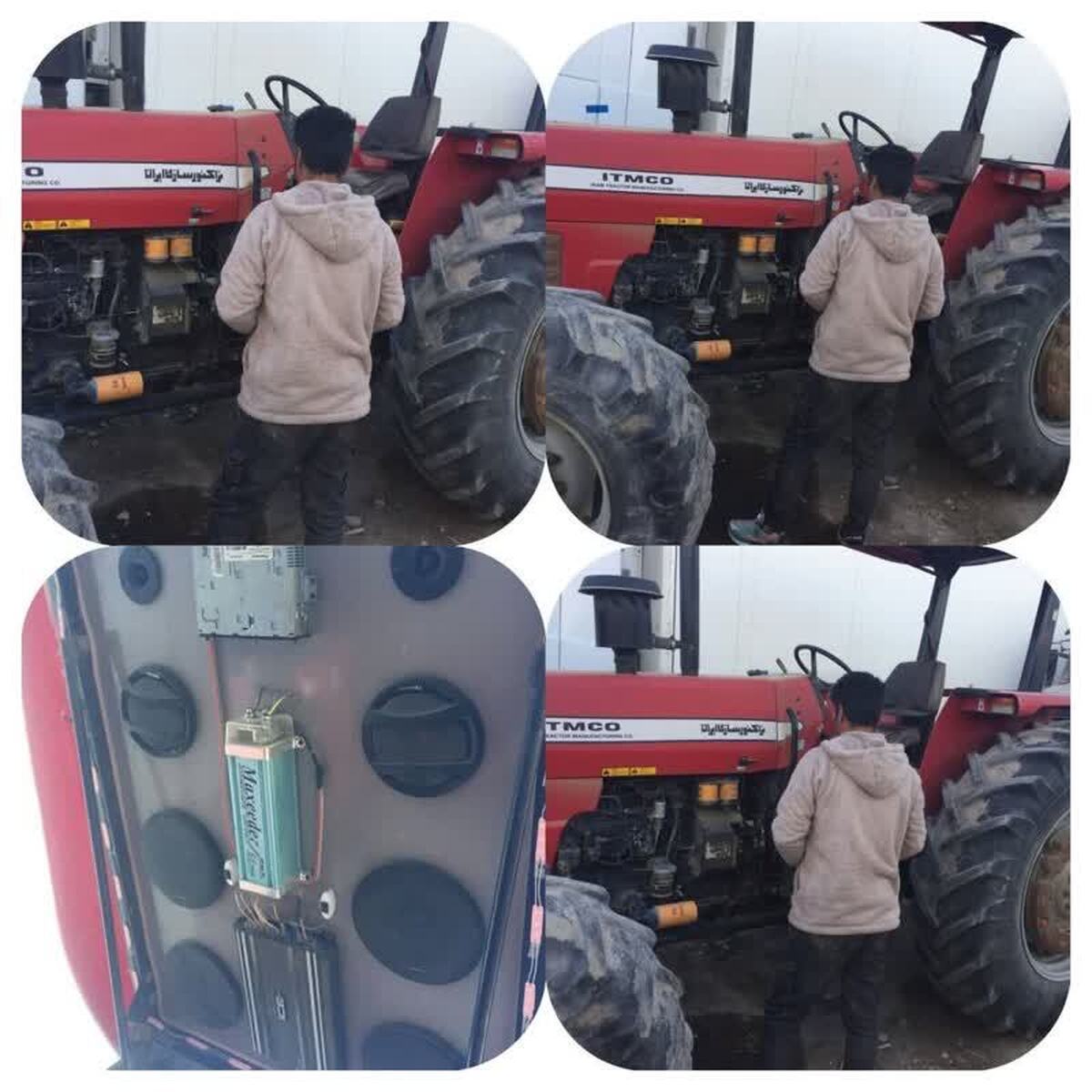 راننده تراکتور هنجارشکن در سرعین در عملیات سریع پلیس دستگیر شد