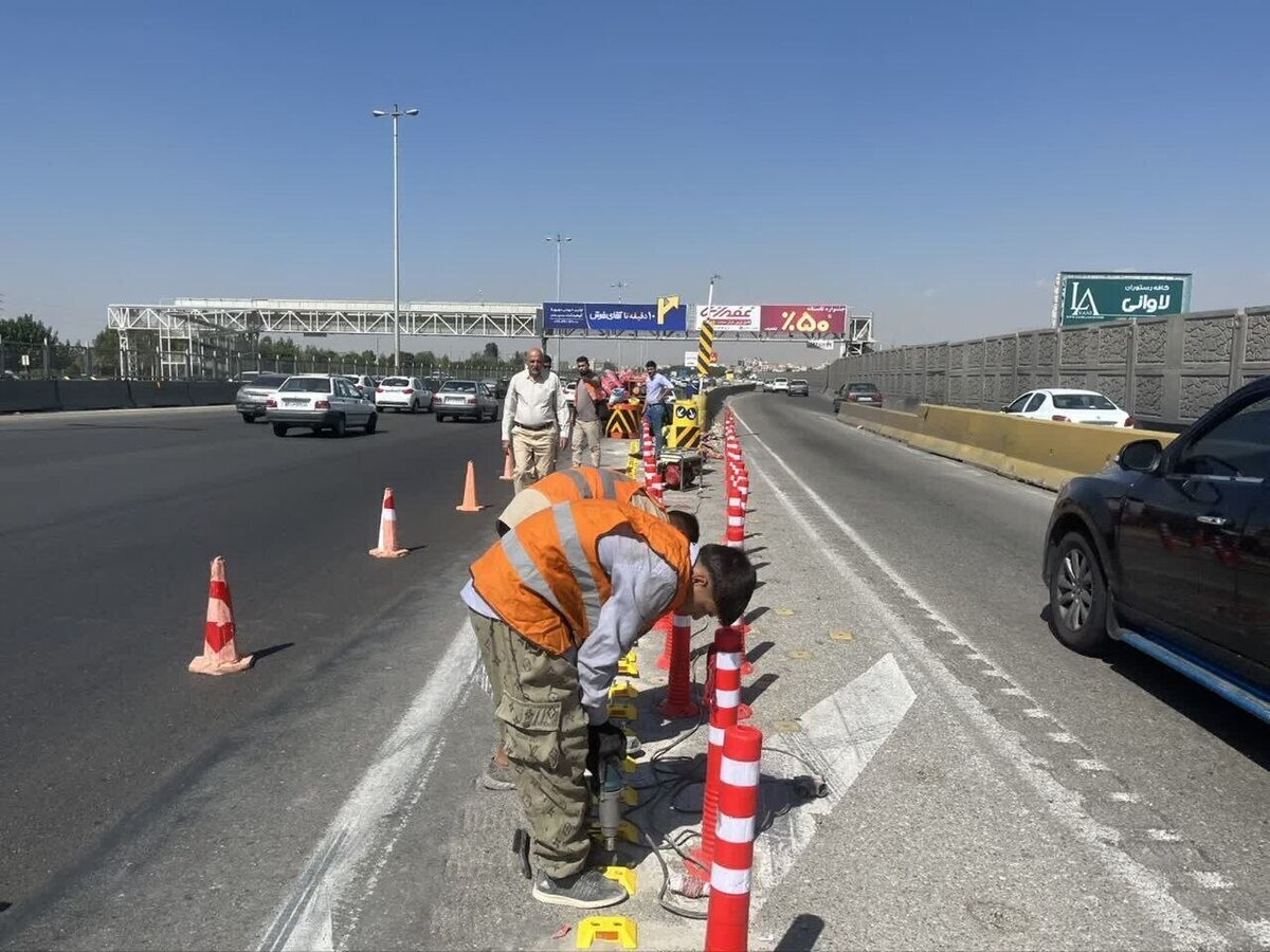 افزایش ایمنی جاده‌های البرز با اجرای مستمر عملیات پاکسازی و بهسازی