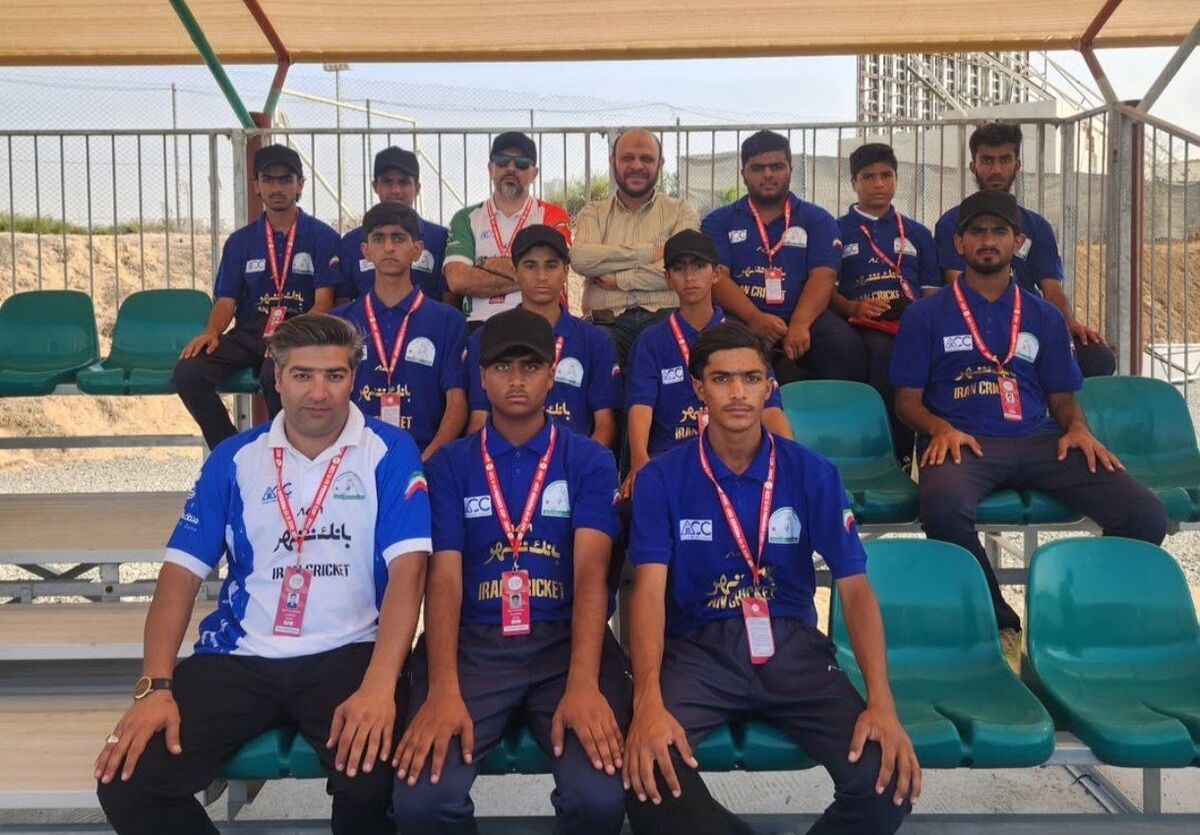 برگزاری نخستین دیدار تیم ملی کریکت زیر ۱۹ سال ایران در مسابقات آسیایی