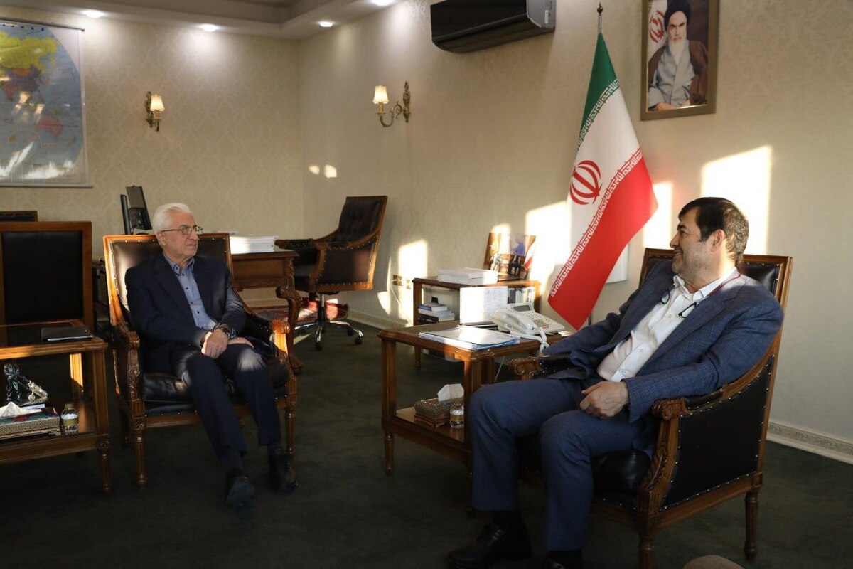 دیدار استانداران خراسان شمالی و گیلان و رئیس فدراسیون کوهنوردی با وزیر ورزش و جوانان