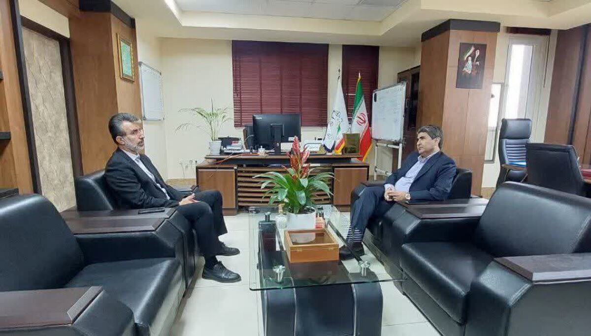 دیدار مدیرکل ورزش و جوانان با مدیرکل ثبت اسناد و املاک مازندران