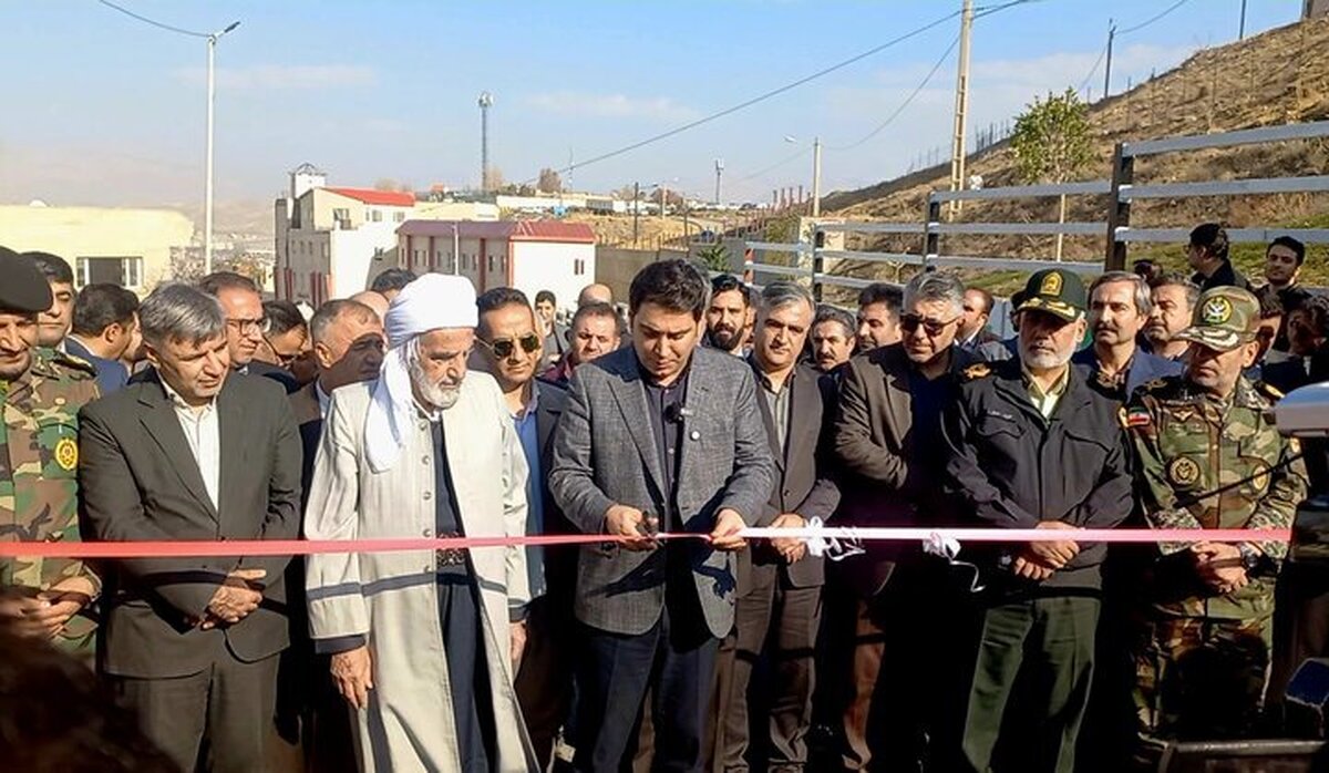 افتتاح پروژه تقاطع غیرهمسطح تکیه و چمن سنندج