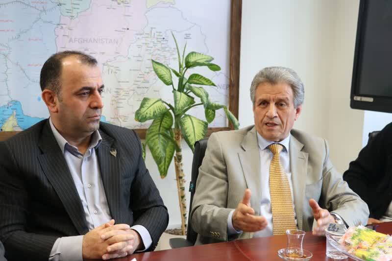 برگزاری نشست مشترک مدیرکل راه‌آهن شمال۲ با مدیرعامل منطقه آزاد انزلی