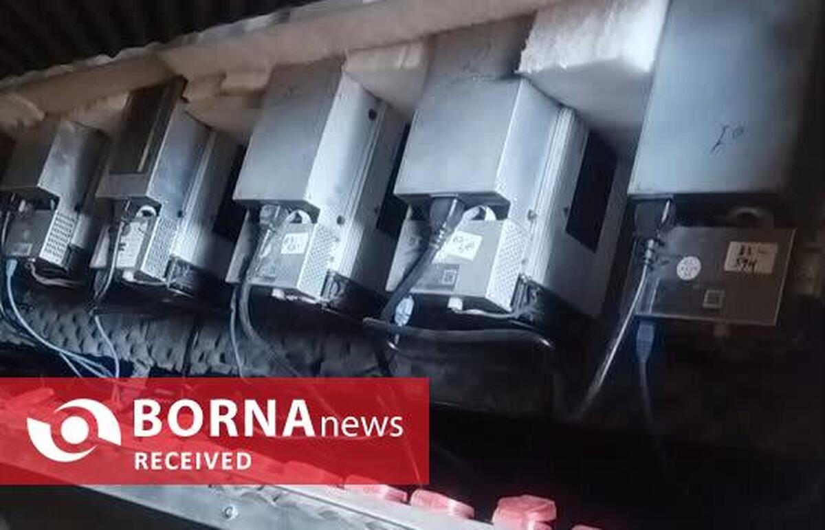 کشف ماینرهای قاچاق از یک گاوداری درویره شهریار