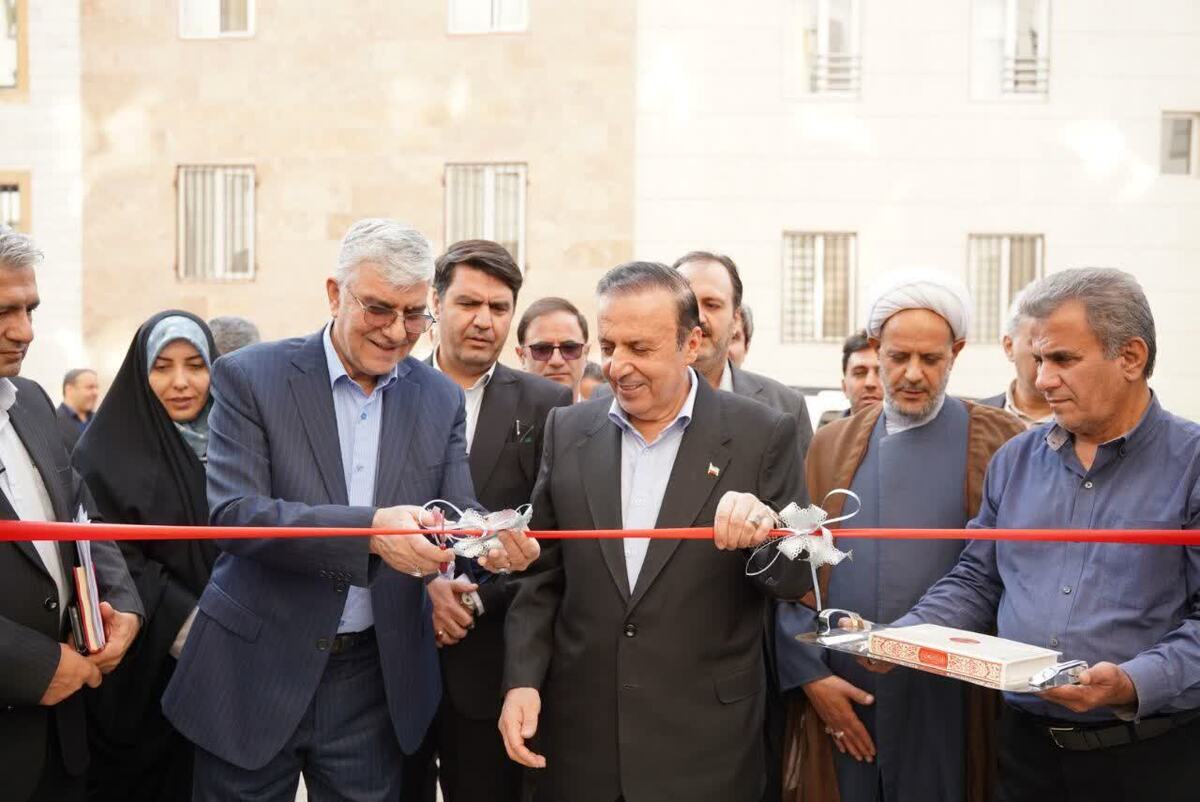 پروژه ۱۱۰ واحدی بنیاد مسکن قزوین افتتاح شد 