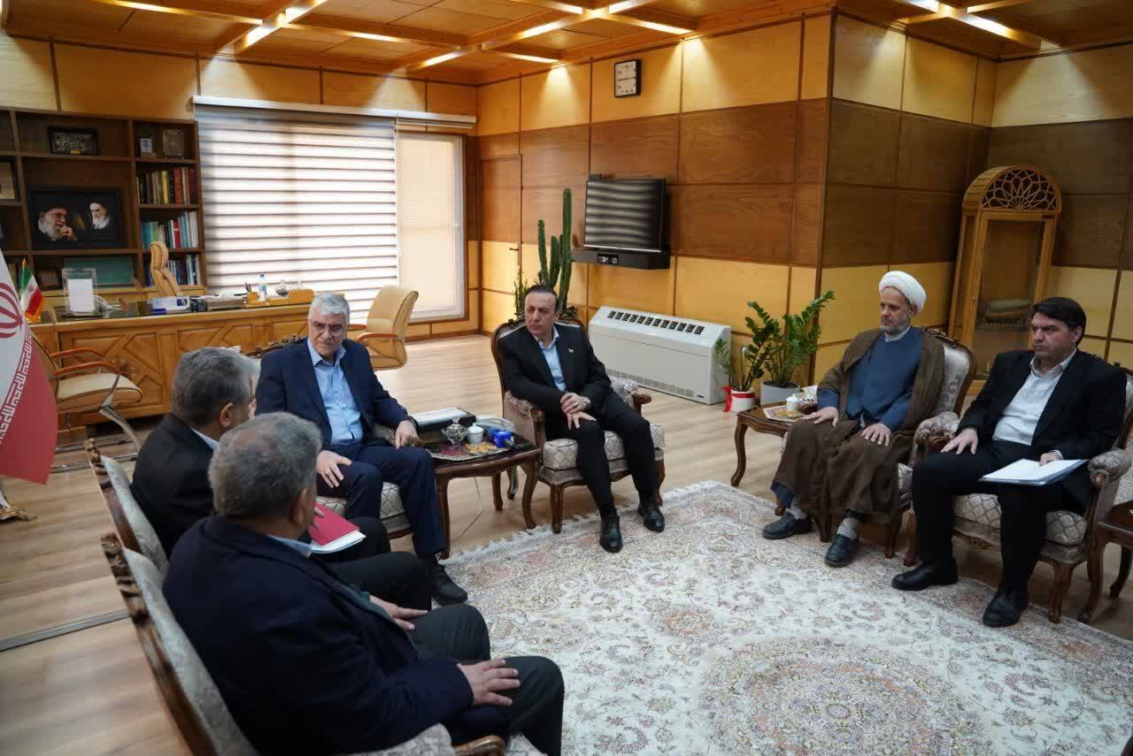 رئیس بنیاد مسکن انقلاب اسلامی با استاندار قزوین دیدار و گفتگو کرد