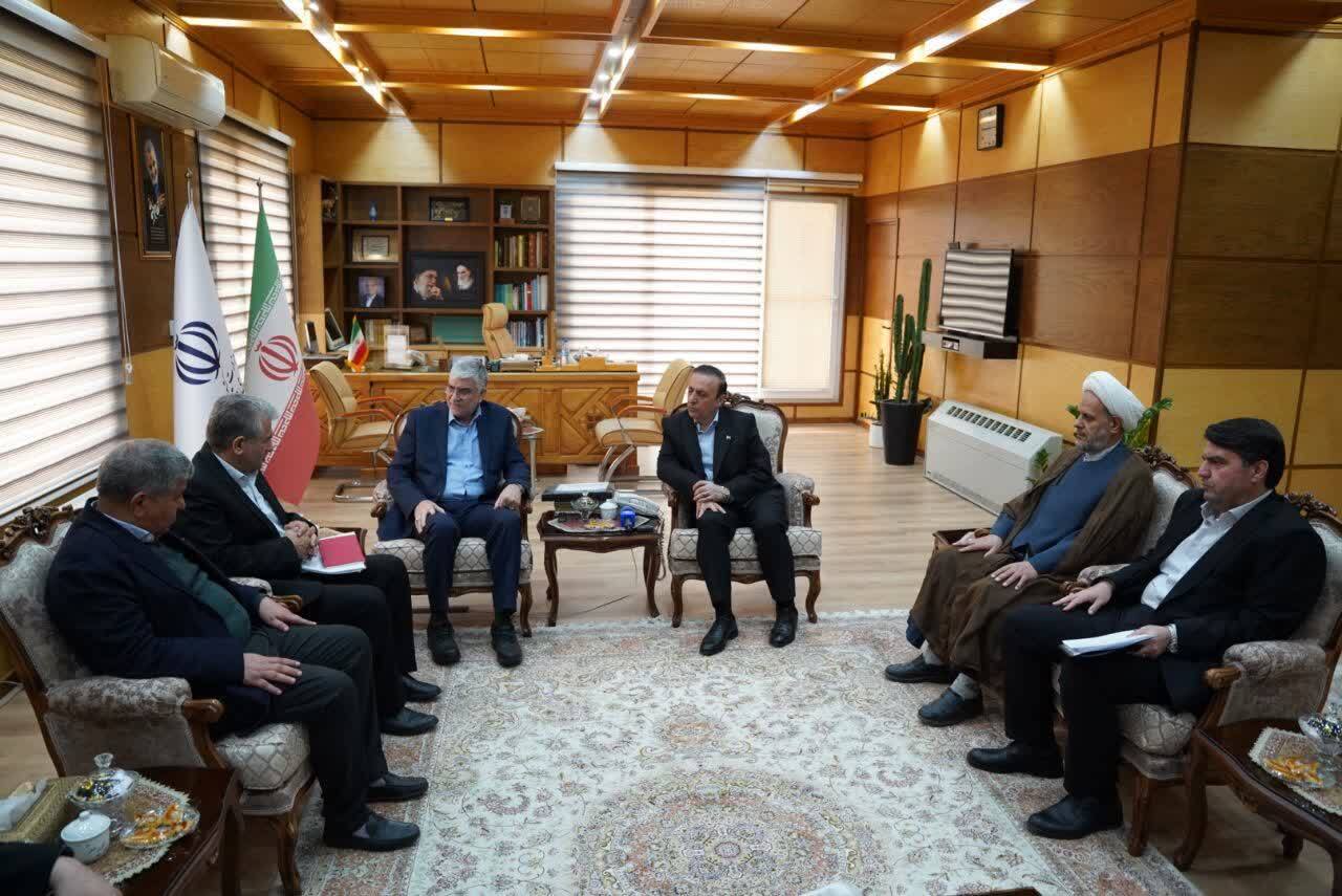 رئیس بنیاد مسکن انقلاب اسلامی با استاندار قزوین دیدار و گفتگو کرد