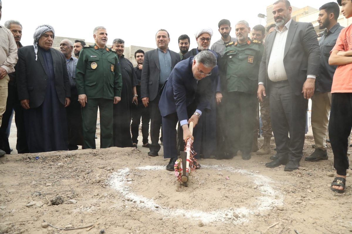 آغاز عملیات بازسازی ۸ فضای آموزشی در خوزستان با مشارکت قرارگاه جهادی و نوسازی مدارس