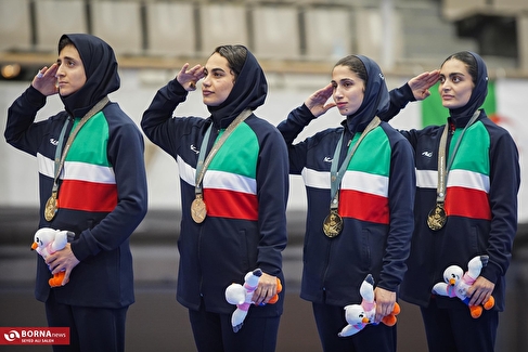 مسابقات کاراته تیمی المپیک ناشنوایان