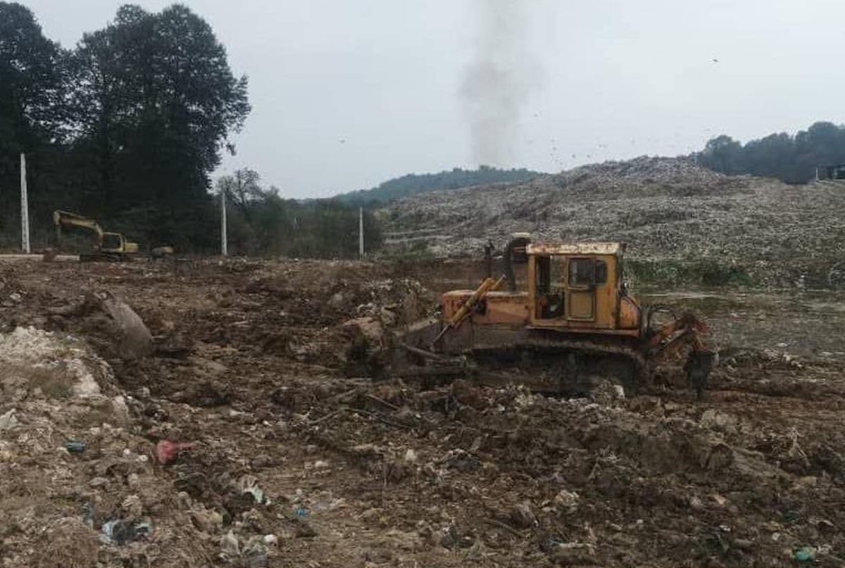 پیشرفت ساماندهی پسماند نور با اجرای لندفیل جدید و آزمایش‌های ژئوتکنیک