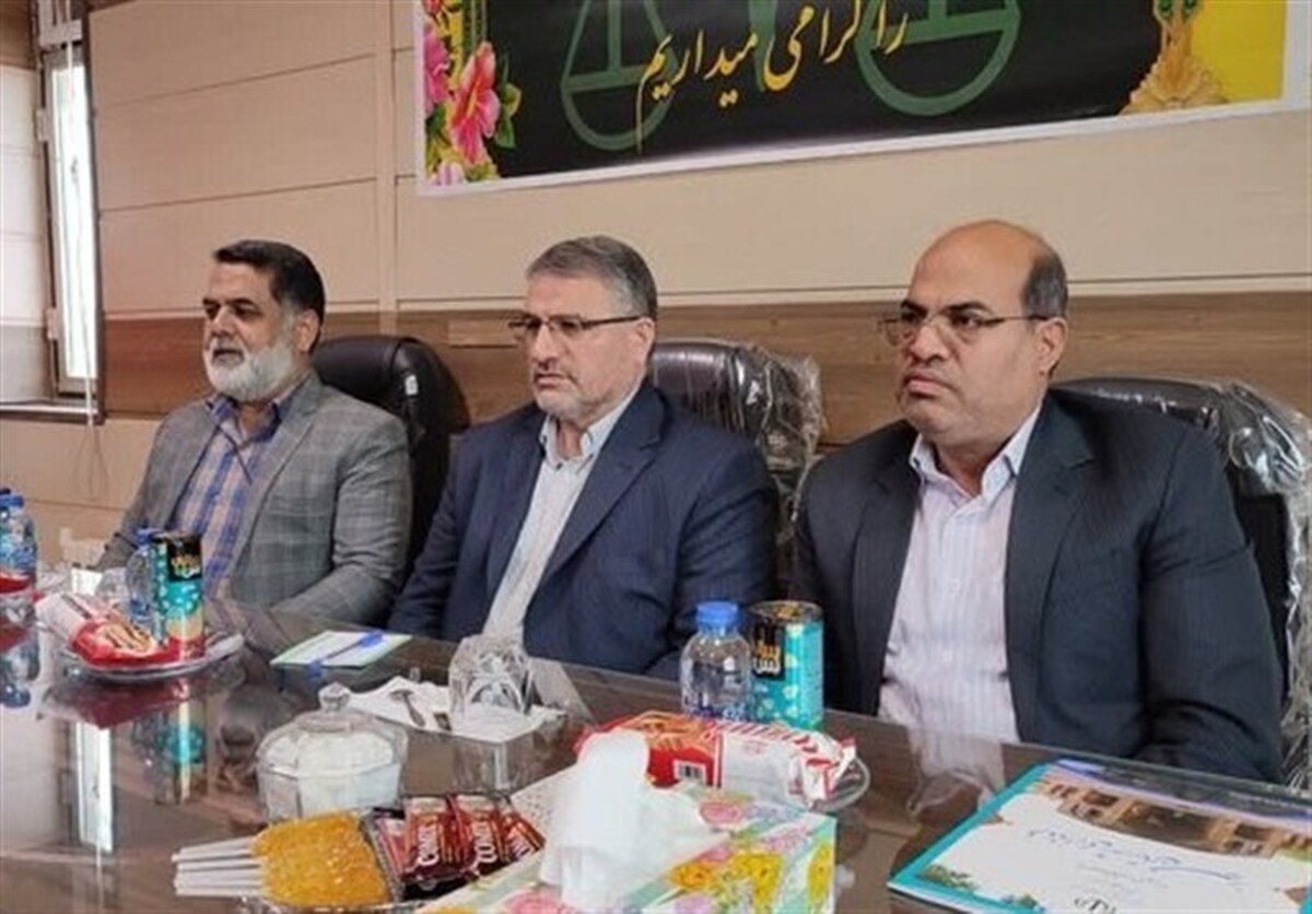 بررسی مسائل اولویت‌دار مهریز با حضور نماینده ویژه رئیس قوه قضاییه