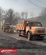 پاکسازی نخاله های ساختمانی از اراضی شهر توسط شهرداری قدس