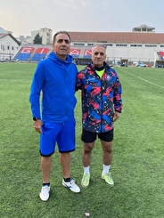 حضور مربیان لرستانی در آستارا: مهرداد خادمی سرمربی جدید تیم فوتبال شهرداری