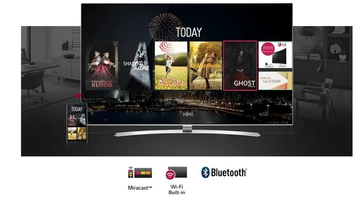 چگونه گوشی سامسونگ را به تلویزیون ال جی وصل کنیم؟