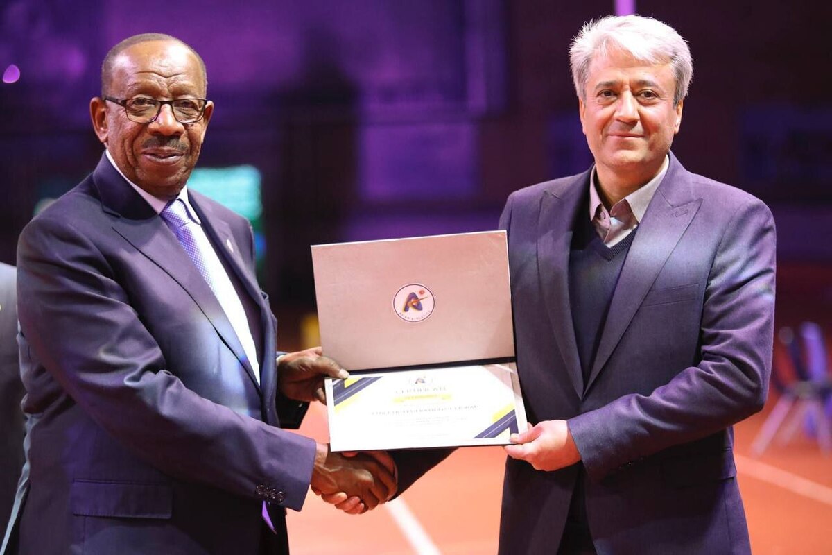 پیام تسلیت رئیس کنفدراسیون دو و میدانی آسیا به احسان حدادی