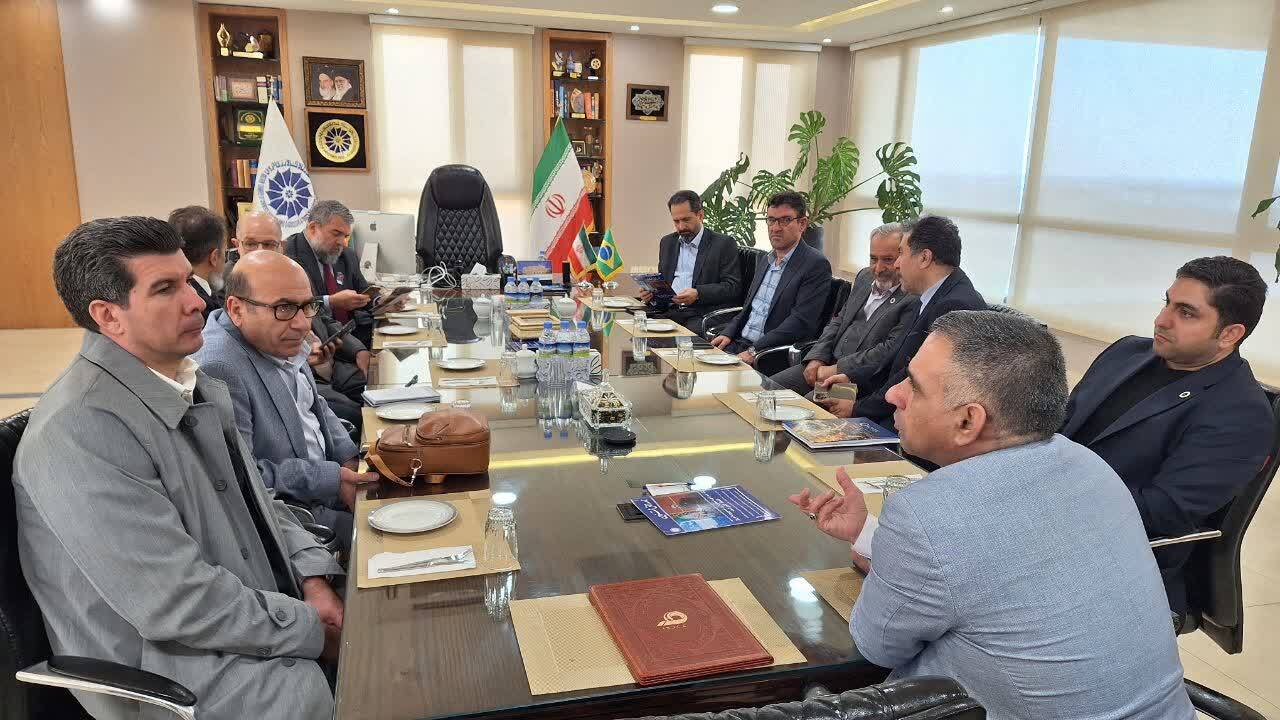 تفاهم نامه اتاق بازرگانی قزوین و اتاق مشترک ایران و برزیل امضا شد