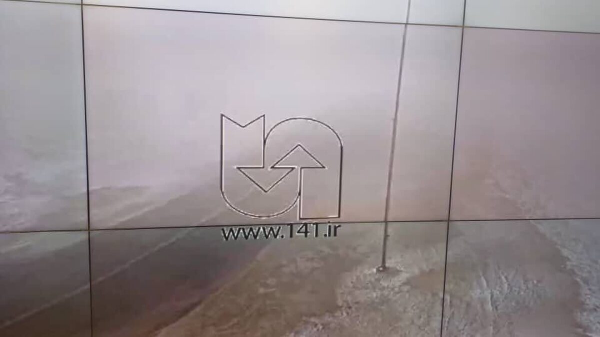 بارش برف در گردنه چری آغاز شد+فیلم