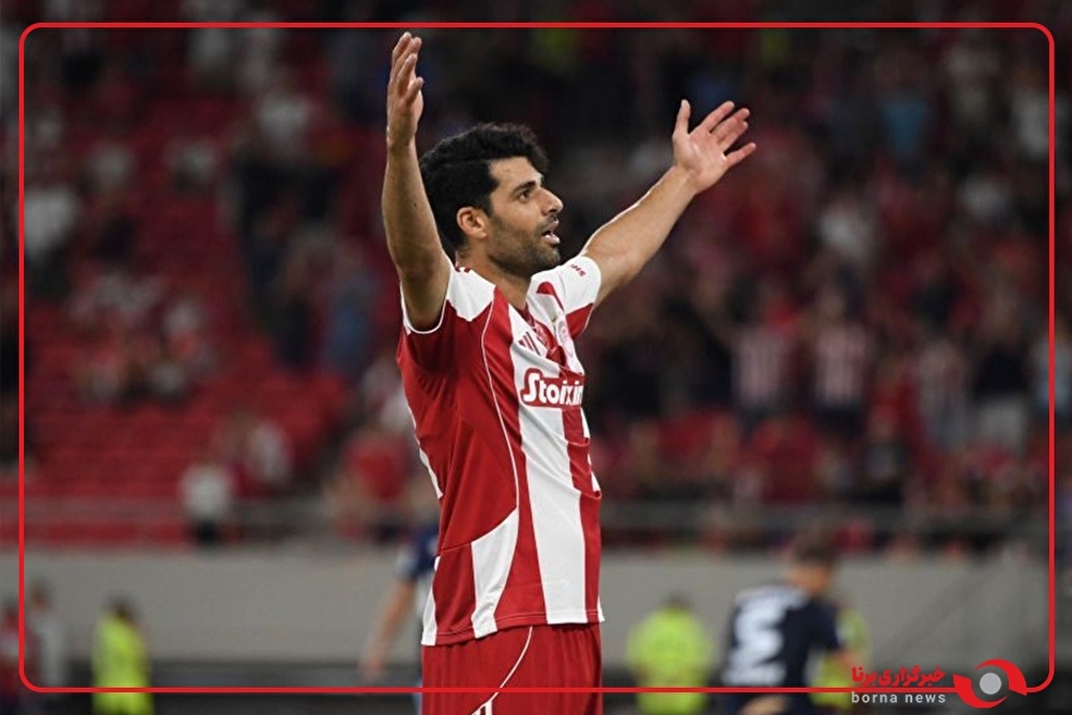 گلزنی مهدی طارمی برای المپیاکوس در جام حذفی یونان