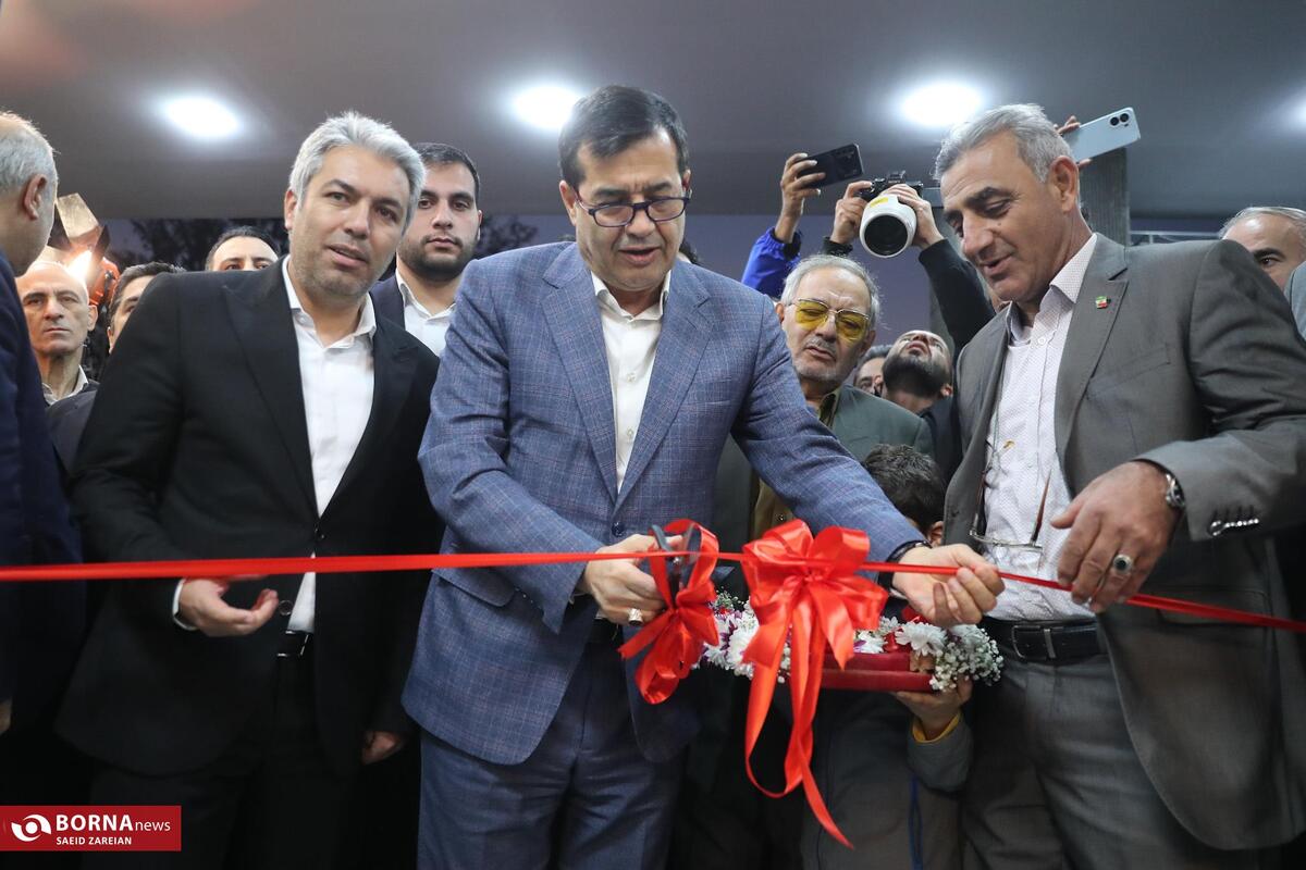 آیین افتتاح ساختمان فدراسیون دوچرخه سواری