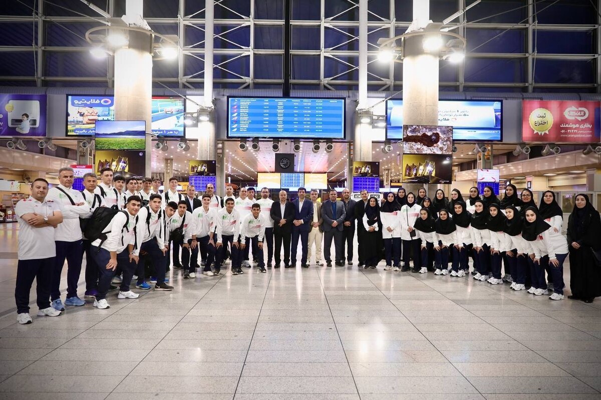 قهرمانی والیبال دانش‌آموزان جهان/ کاروان والیبال ایران وارد چین شد