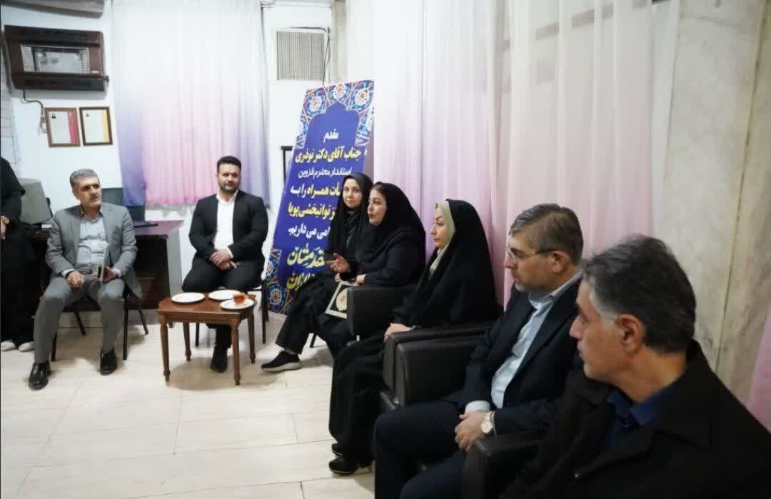 استاندار قزوین از مرکز شبانه روزی پویا ویژه بانوان معلول ذهنی بازدید کرد استاندار قزوین از مرکز شبانه روزی پویا ویژه بانوان معلول ذهنی بازدید کرد