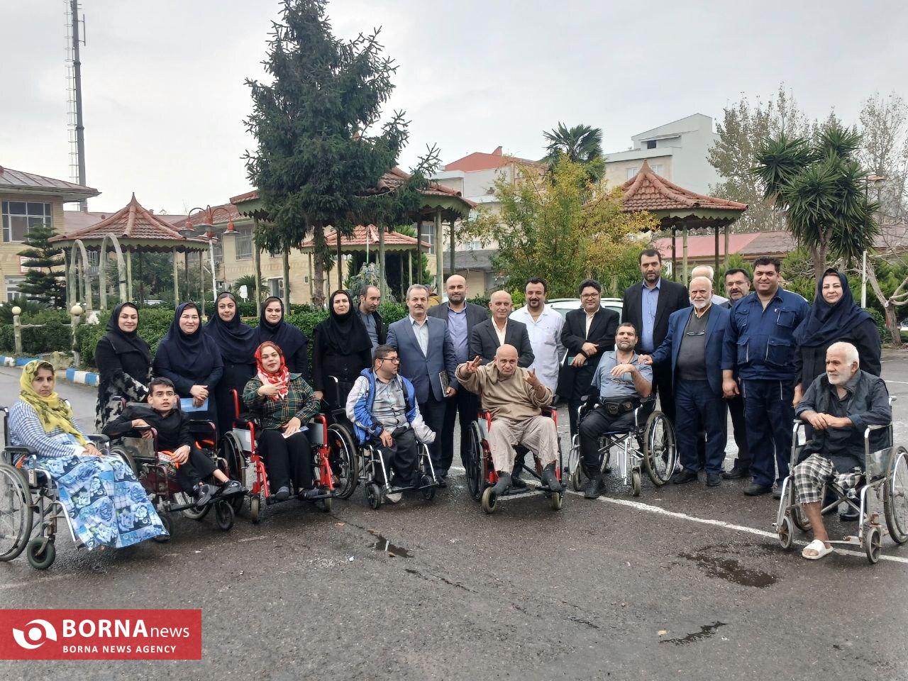 برگزاری مسابقات ویلچررانی توسط مددجویان آسایشگاه معلولین و سالمندان رشت برگزاری مسابقات ویلچررانی توسط مددجویان آسایشگاه معلولین و سالمندان رشت