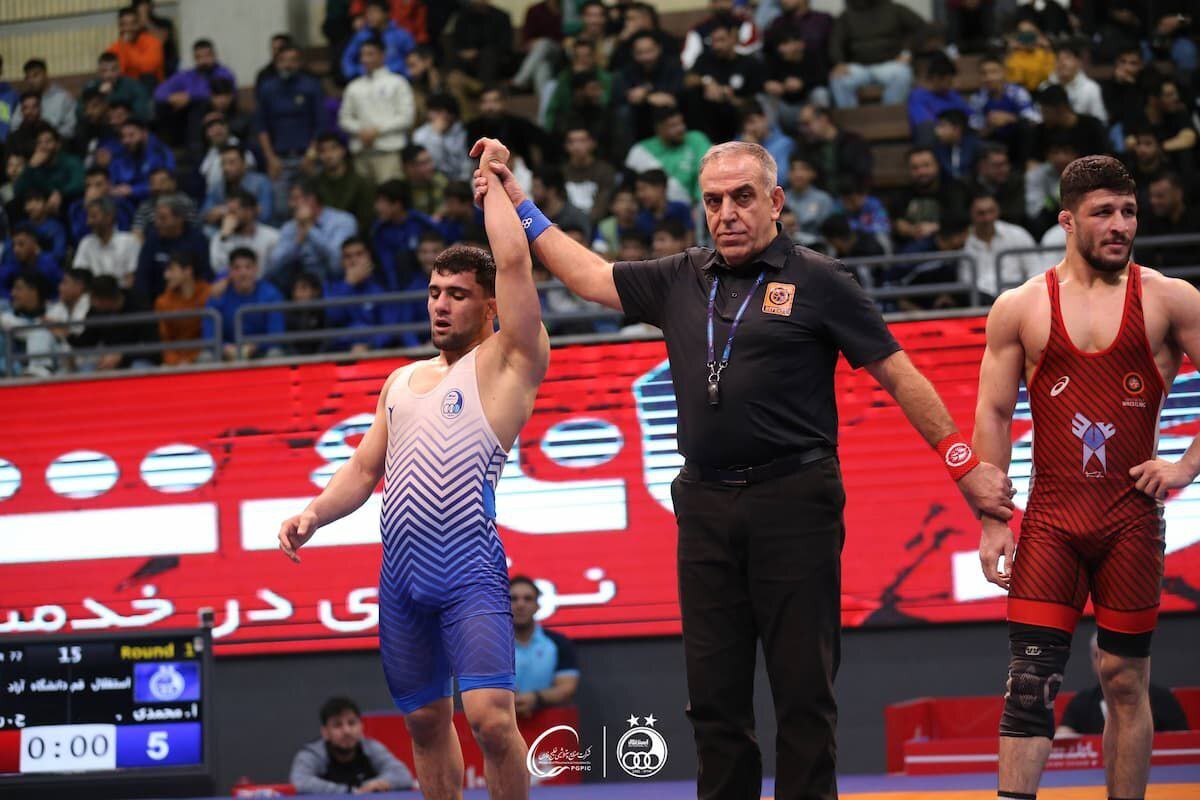 استقلال فینالیست لیگ برتر کشتی فرنگی شد