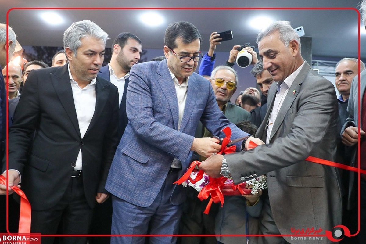 آیین افتتاح ساختمان فدراسیون دوچرخه سواری